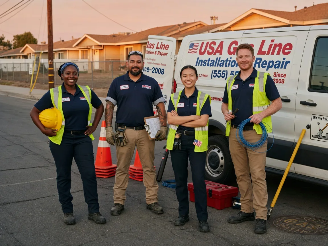 Gas Line Installation company in Stonyford, CA